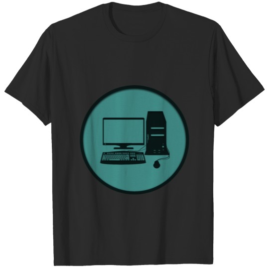 Computer set T-shirt