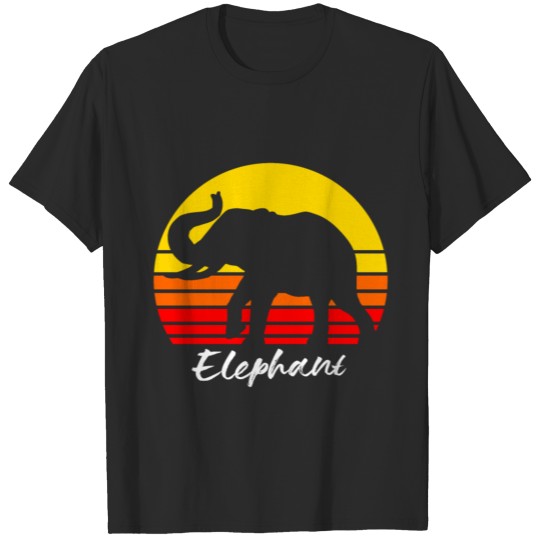 Elephant Africa Savannah Ivory Wild Zoo Safari T-shirt