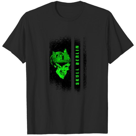 Berlin Skull Design / Gift Capital T-shirt
