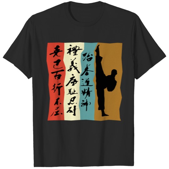 Taekwondo High Kick Junshin Teaching T-shirt