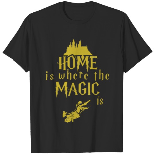home is where the magic is moutain strangle norway T-shirt