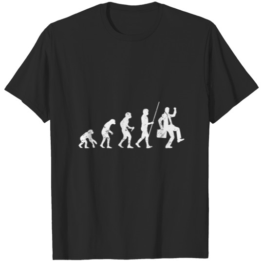 Workaholic Work Evolution Funny Boss Day Gift Idea T-shirt