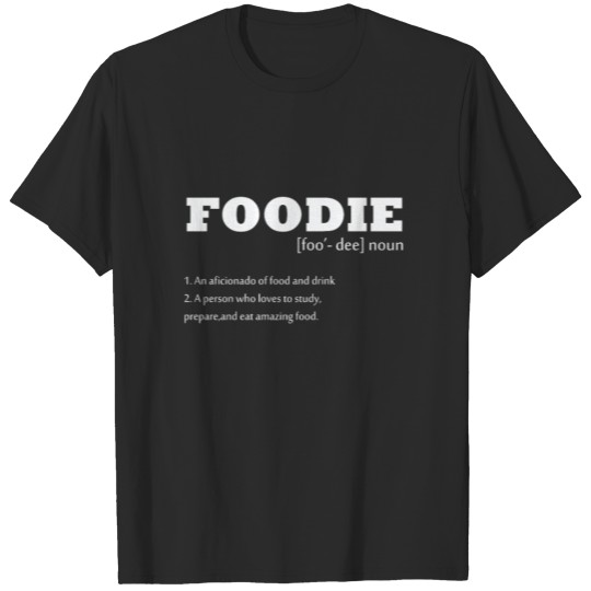 Funny Eating Out Foodie Product T-shirt