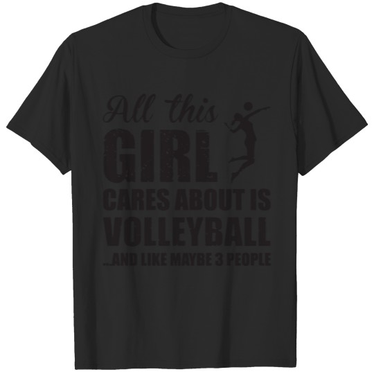 all this girl cares about is T-shirt