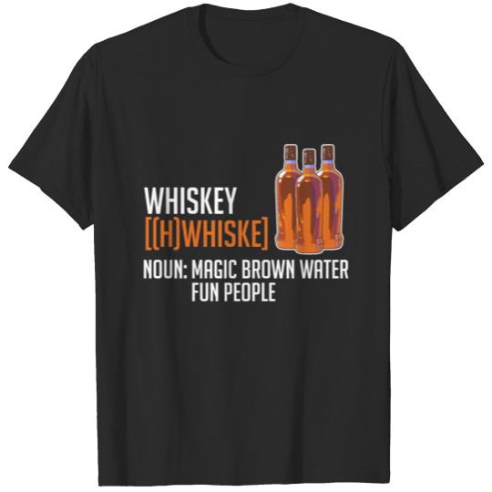 Funny Whiskey Bourbon Scotch Liquor Lover Gift T-shirt