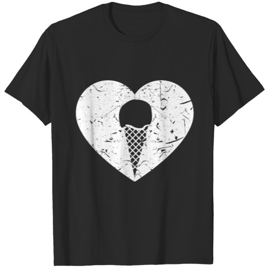 Ice cream waffle scoop T-shirt
