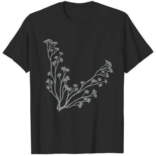 grass beautiful flower branch branches plant tree T-shirt