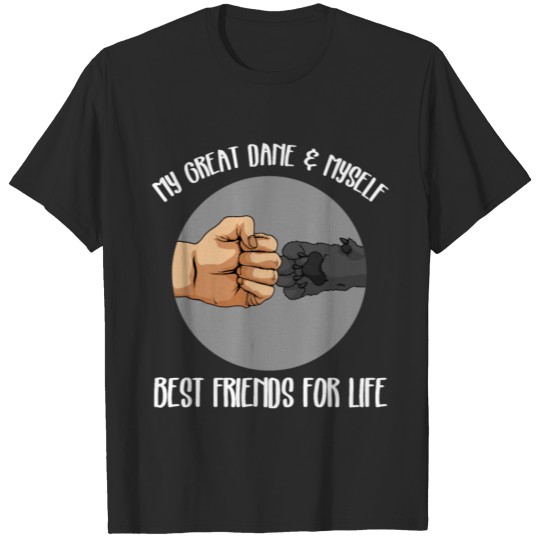 Great Dane Funny Great Dane Best Friend Gift T-shirt