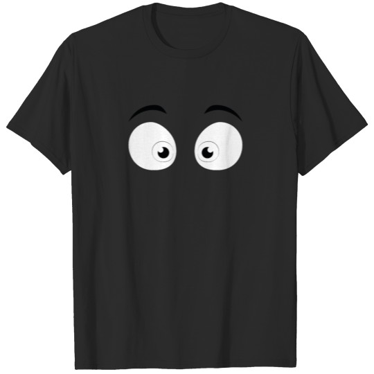 Eyes with eyebrows - Funny T-shirt