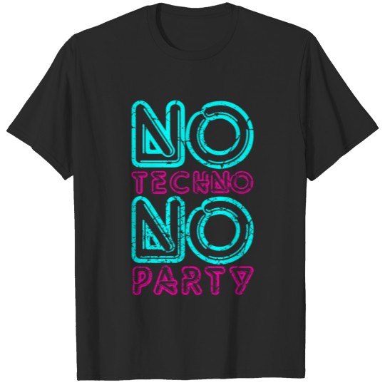 Techno Music Party Rave Raver Gift T-shirt