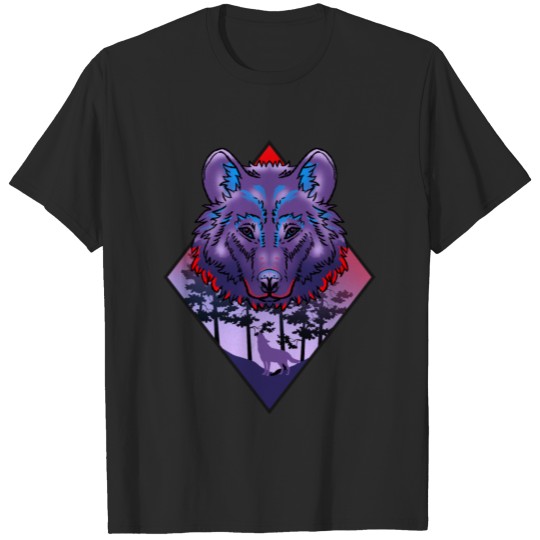 Wolf Canine Rake Werewolf Lobo Mammal Animal Gift T-shirt