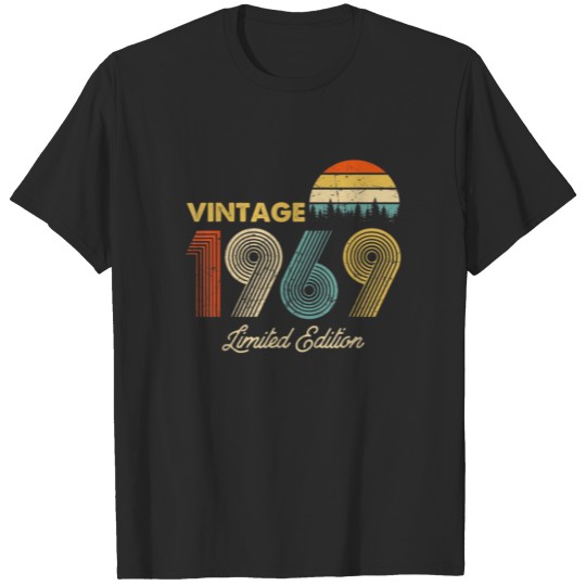 Vintage 1969 Shirt 50th Birthday Gift Classic T-shirt
