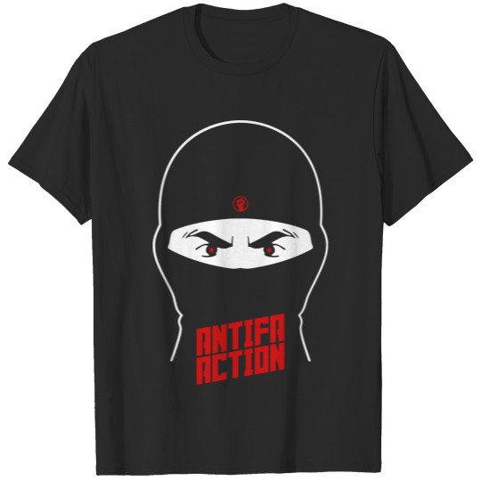 Antifa Action – Ninja T-shirt