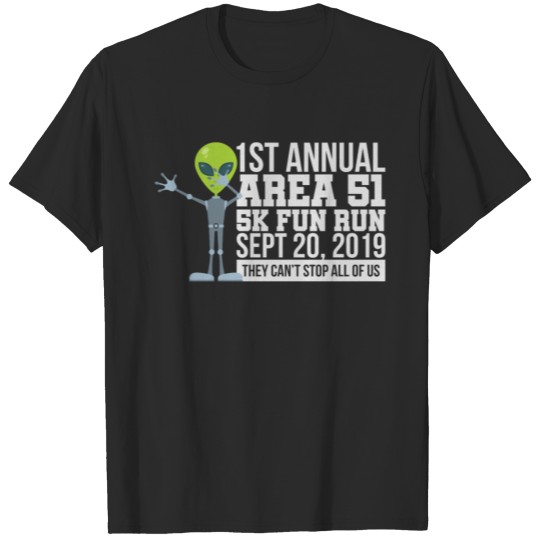 Area 51 5k fun run T-shirt