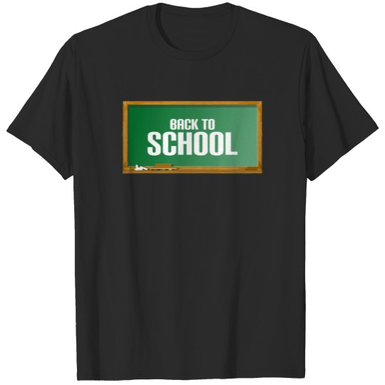back to school blackboard T-shirt