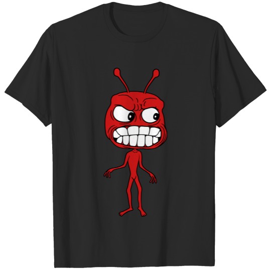 alien monster alien angry mad angry angry pissed t T-shirt