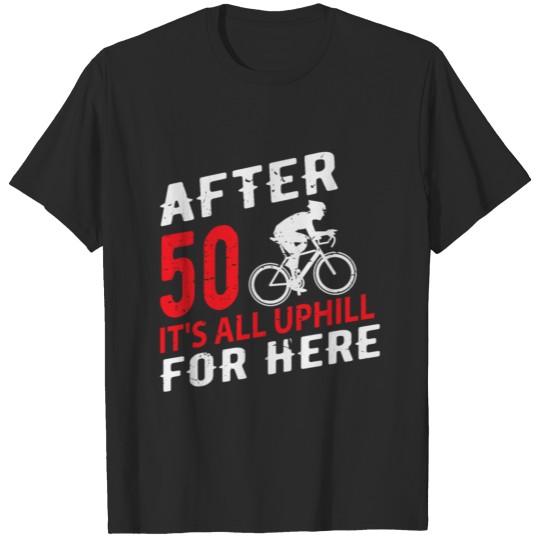 Funny Cyclist 50 years old 50th Birthday Gift T-shirt