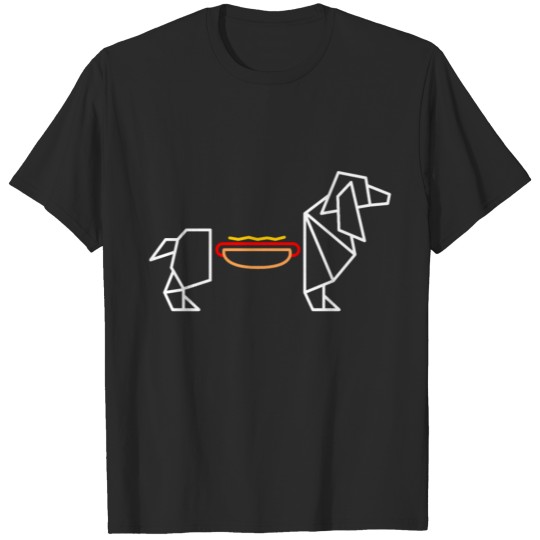 Hotdog With Dachshound Gifts For Hot Dog Lovers T-shirt