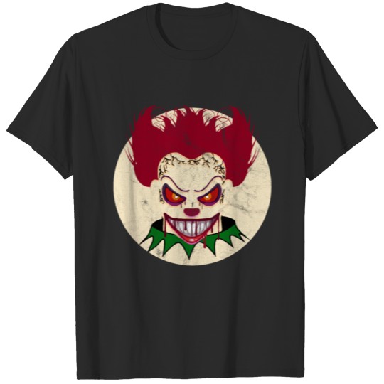 Crazy clown HALLOWEEN T-shirt
