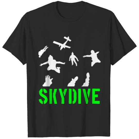 Skydive Skydiving Shirt Parachutist Parachute T-shirt