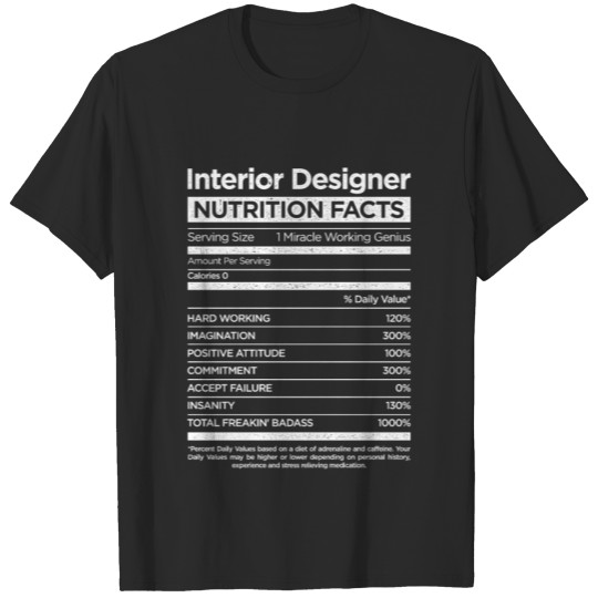 Interior Designer Gift T-shirt