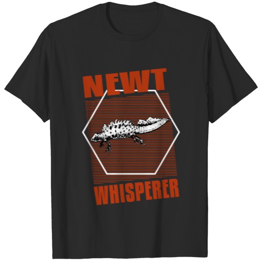 newt whisperer retro t shirt T-shirt