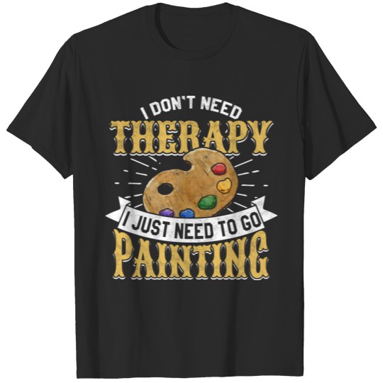 Drawing therapy color T-shirt