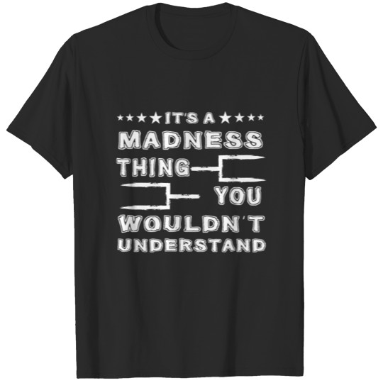 Funny Basketball Madness Gift | Hoops Brackets T-shirt