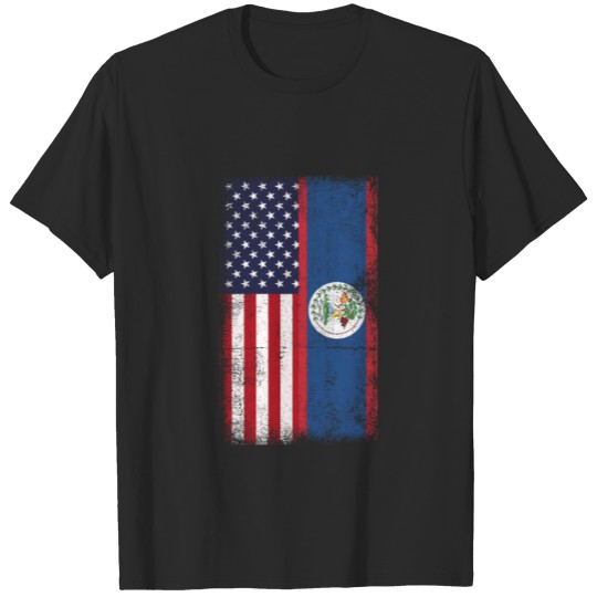 Patriotic Belizean Patriotism America Country T-shirt