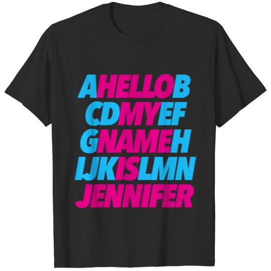 Hello My Name Is Jennifer T-shirt