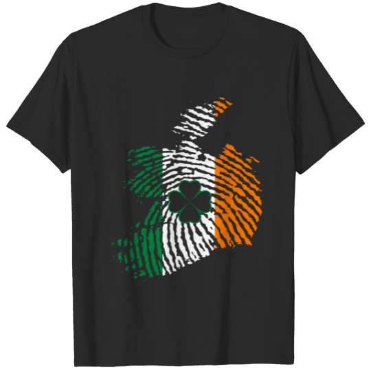 Abstract Shamrock Continent Of Saint Patrick Artwo T-shirt