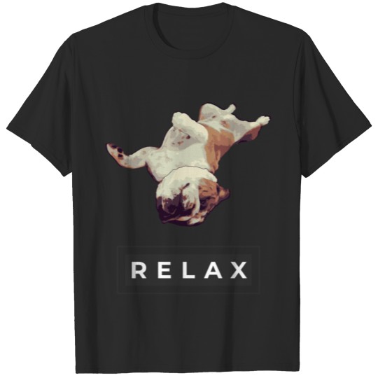 English Bulldog Relax T-shirt