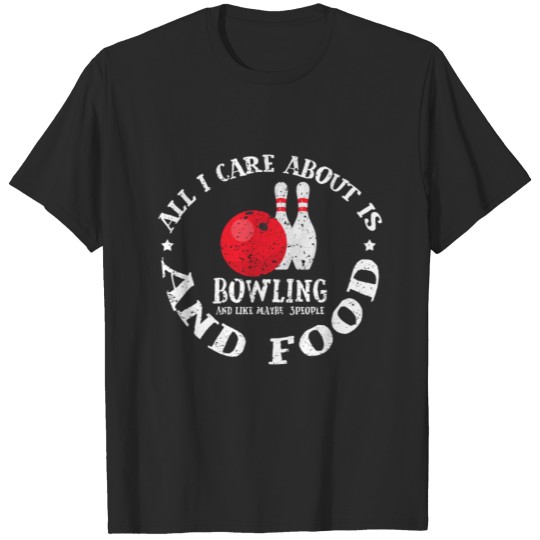 Bowling Tour Bowl Bowling Ball Bowler Pins Strike T-shirt