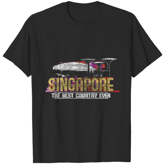 Singapore Lion gift idea T-shirt