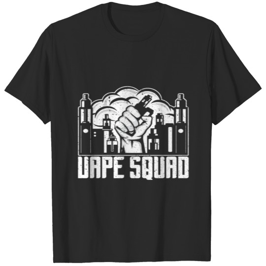 Vapers Vaper Vape Vaping E-Cigarette Smoking Gift T-shirt