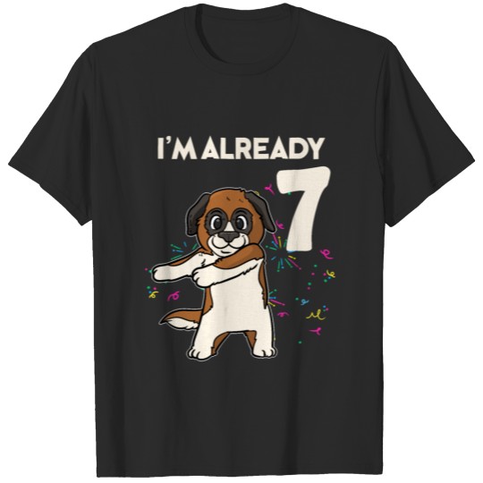 Dog 7th Birthday T-shirt