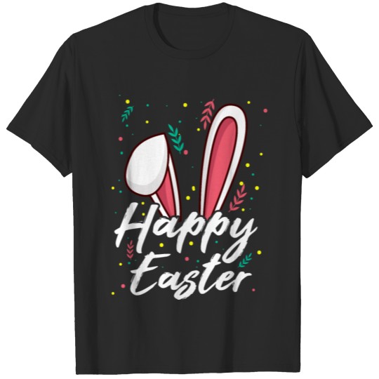 Happy Easter bunny floppy ears gift T-shirt