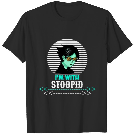 Cool I'm With Stoopid Shirt Conversational Graphic T-shirt