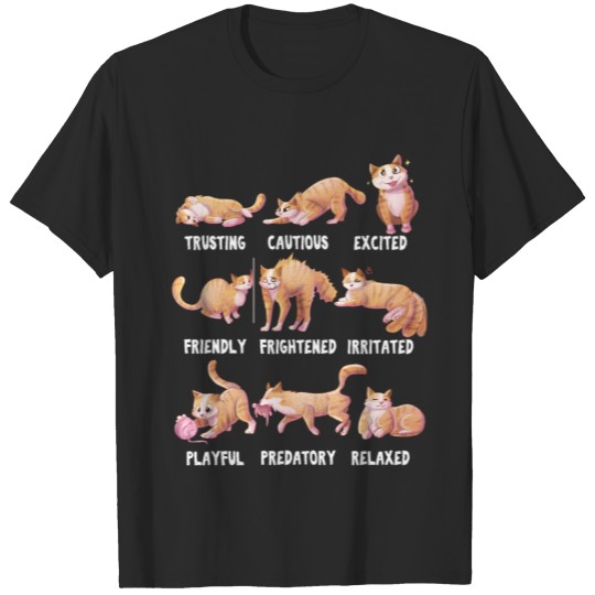 Funny Cat Personalities for Cat Lovers, Cat Mamas T-shirt