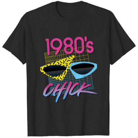 1980s Chick Fun Retro Party T-shirt