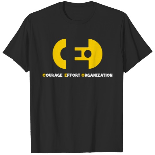 CEO boss courage effort organization T-shirt