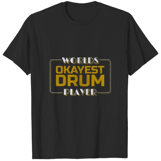 drummer talent genius T-shirt