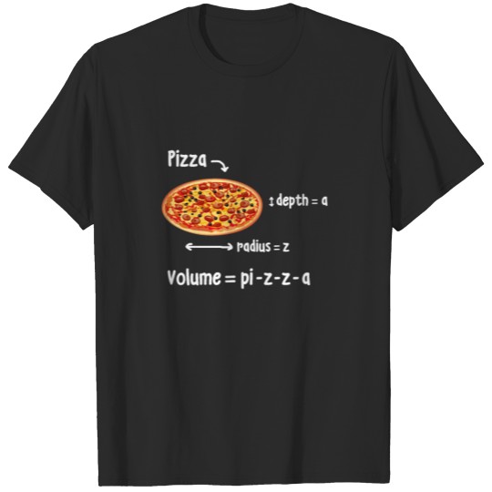Pizza Math Mathematic T-shirt