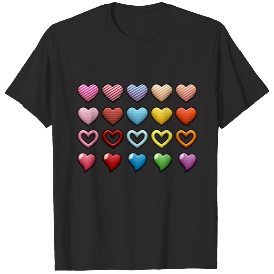 Love hearts T-shirt