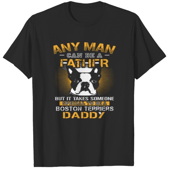 any man can be a father T-shirt