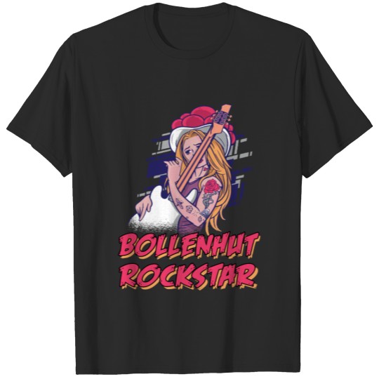 Bollenhut Rockstar Black Forest Musician T-shirt
