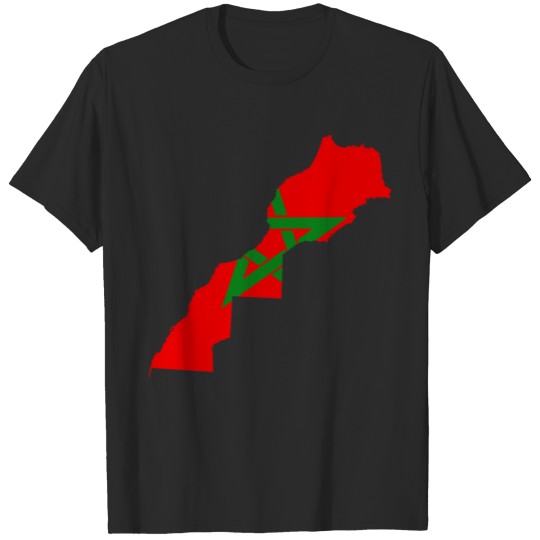 Moroccan map T-shirt