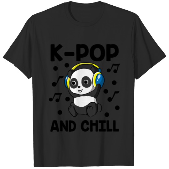 K-Pop and chill with Panda T-shirt