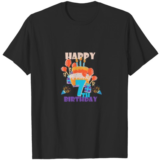 7th Birthday Party T-shirt