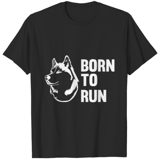Husky Born to run Runners T-shirt